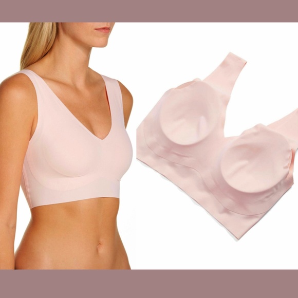 NWT True & Co. [ XS ] True Body V-Neck Bralette in Retro‎ Pink - Picture 2 of 10